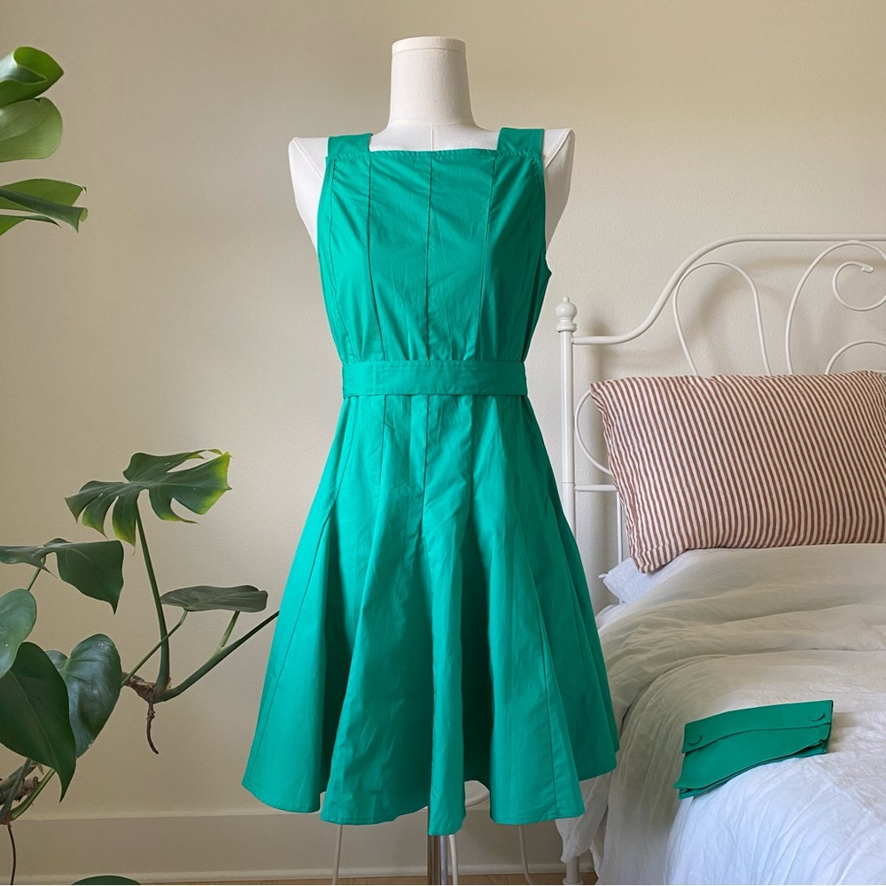 NWT Banana Republic Cotton Poplin Mini Dress With Belt Bag SIze XXS - Picture 5 of 15